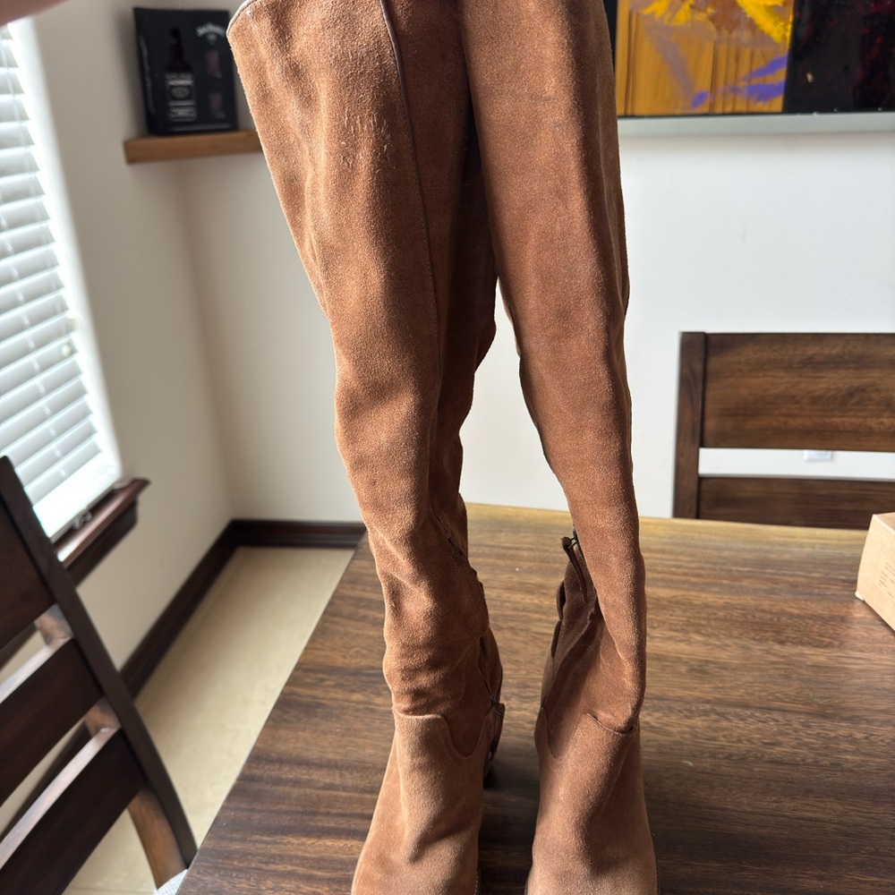 Dolce Vita Tan Over-the-Knee Boots